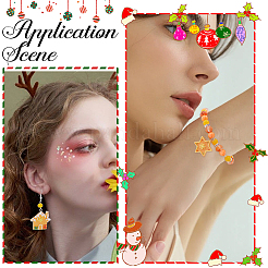 44 stücke 11 arten weihnachten kunststoff anhänger&nbsp;FIND-SC0011-38