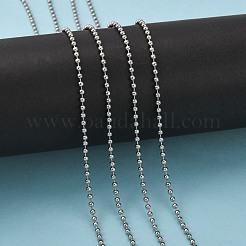 Chaînes à billes en acier inoxydable 304 de 3.28 pied&nbsp;X-CHS-A002B-2.4mm