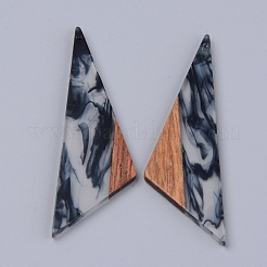 Colgantes de resina y madera de nogal&nbsp;X-RESI-R428-04