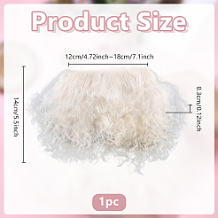Wolle puppe perücke haar&nbsp;DIY-WH0888-392B-01