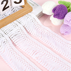 Franges en dentelle de coton garnitures de pampilles&nbsp;OCOR-GF0005-07B-02