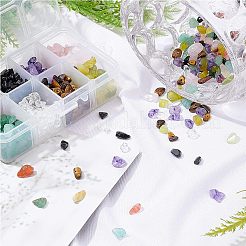 Sets aus natürlichen Edelsteinen und Glasperlen&nbsp;G-NB0001-51
