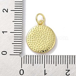 Anhänger aus plattiertem Messing mit Emaille&nbsp;KK-Z039-02A