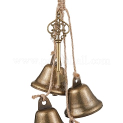 Campana colgante de hierro decoracion&nbsp;HJEW-JM02243