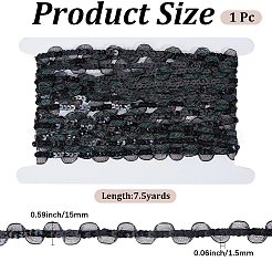 7.5 yard nastri di pizzo in poliestere&nbsp;SRIB-CY0001-46A