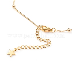 Collane a catena marciapiede ottone&nbsp;NJEW-JN03414