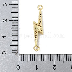 Gestell aus Messing mit Mikropflaster und klaren Zirkonia&nbsp;KK-A234-067G