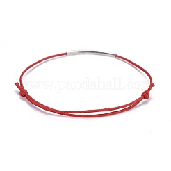 Verstellbare Armbänder aus gewachster Baumwolle&nbsp;BJEW-JB04206