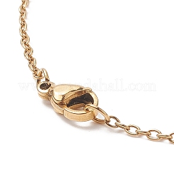 Collana con pendente a croce con perline di semi giapponesi&nbsp;NJEW-MZ00013