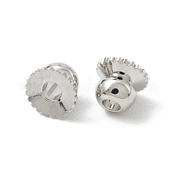 Tappo in ottone placcato a cremagliera&nbsp;KK-WH0060-03P