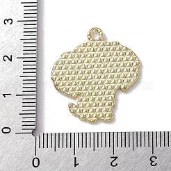 Pendentifs d'émail en alliage&nbsp;FIND-I047-01KCG-06