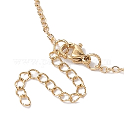 Colliers avec pendentifs en laiton&nbsp;NJEW-TA00163