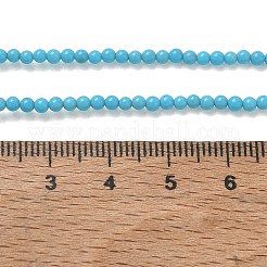 Chapelets de perles en turquoise synthétique&nbsp;GG-CBA391B-03A-01