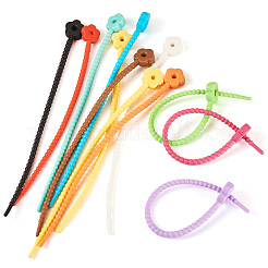 Fascette per cavi in silicone&nbsp;AJEW-TAC0040-04B