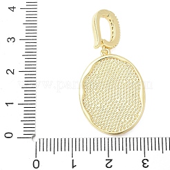 Messing Emaille-Anhänger&nbsp;LS-KK-F886-02G-02
