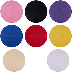 8 Stück 8 Farben Eva Fascinator Hut Basis für Millinery&nbsp;AJEW-GF0010-93