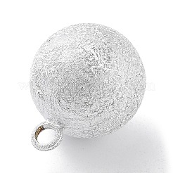 Messingg locke Anhänger & Charms&nbsp;KK-NH0001-01S