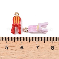 Pendente smaltati in lega&nbsp;ENAM-A012-13G
