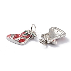 Pendentifs en laiton zircon cubique transparent&nbsp;ZIRC-Z008-14P