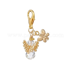 Decorazioni ciondolo in vetro&nbsp;HJEW-MZ00376-01
