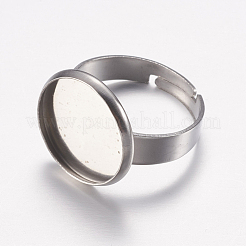 Composants de bagues réglables en acier inoxydable 304 résistant au ternissement&nbsp;A-STAS-F149-18P-D