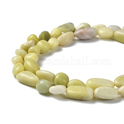 Natürliche Jade Perlen Stränge&nbsp;G-P497-01A-06