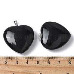 Natürlichen Obsidian Anhänger&nbsp;G-A259-02P-07