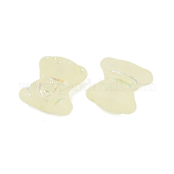 Perles en acrylique transparent mat&nbsp;OACR-P029-20B-03