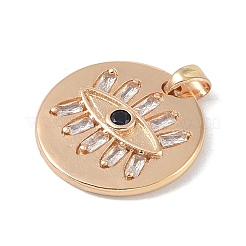 Ottone micro spianare pendenti zirconi&nbsp;KK-P273-03KCG
