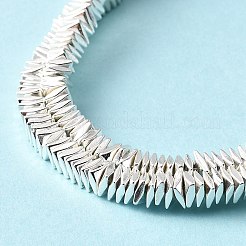 Galvanisierte synthetische nichtmagnetische Hämatitperlenstränge&nbsp;G-E606-A01-S
