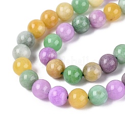 Chapelets de perles de quartz naturel&nbsp;G-N363-8mm-03