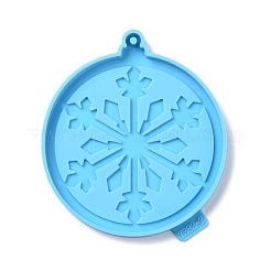 Moules en silicone pour grands pendentifs sur le thème de noël&nbsp;DIY-L067-B02