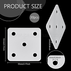 30 strumento per cucire in acrilico&nbsp;DIY-FG0006-54