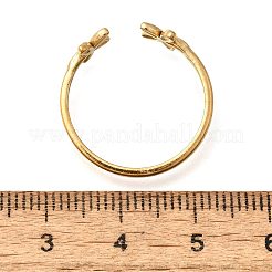 Offene Manschettenringe aus Edelstahl 304&nbsp;RJEW-M072-10G