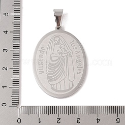 Anhänger aus Edelstahl 304&nbsp;STAS-M068-01P
