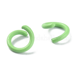 Offene Biegeringe aus Zinklegierung&nbsp;FIND-WH0150-74A-08