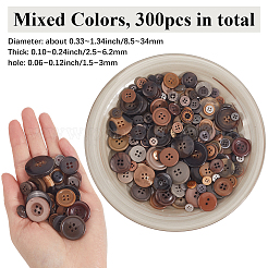 Boutons en résine de 150 g&nbsp;DIY-SP0003-97A
