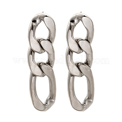Orecchini a bottone in acciaio inossidabile 304 anti-ossidazione&nbsp;EJEW-D095-23P