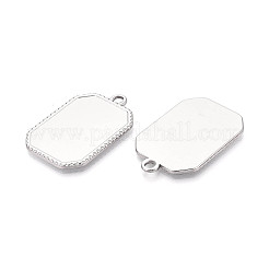 Cabochon pendenti in acciaio inossidabile 304&nbsp;STAS-N108-76P
