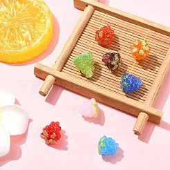 8pcs 8 Arten handgemachte Bunte Malerei-Perlen&nbsp;LAMP-CJ0002-22