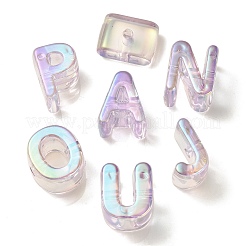 Placage uv perles acryliques irisées arc-en-ciel&nbsp;OACR-C012-02E-1