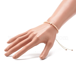 Ensembles de bracelets de perles tressées en fil de nylon&nbsp;BJEW-JB06456