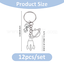 12 porte-clés robot&nbsp;KEYC-FH00100