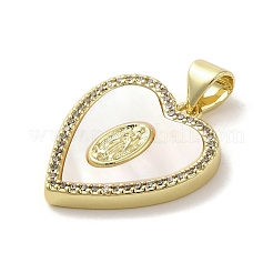 Muschelherz Anhänger&nbsp;KK-E091-01G