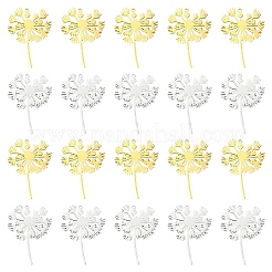 5 pendentif en acier inoxydable 201&nbsp;STAS-YW0003-02G