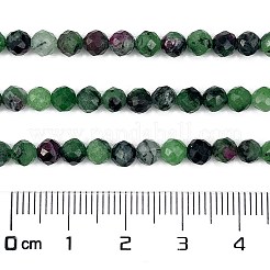 Natürliche Rubin in Zoisit Perlen Stränge&nbsp;X-G-L597-C02-03