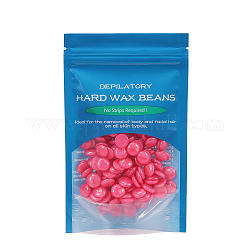 Hard Wax Beans, Body Hair Removal, Depilatory Hot Film Wax, Deep Pink, 16.5x10cm, net weight: 50g/bag