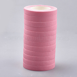 Zerknitterte Papierrolle, für Partydekoration, rosa, 12 mm, ca. 30 Yards / Rolle, 12 Rollen / Gruppe