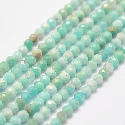Natur amazonite Perle Stränge&nbsp;G-P279-42-3mm-1