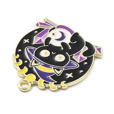 Pendentifs d'émail en alliage&nbsp;PALLOY-E582-04G-03-1